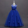 Vestido Niña Falda Larga Agata Talle Alto TQE094
