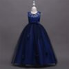Vestido Niña Falda Larga Agata Talle Alto TQE094