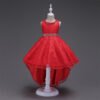 Vestido Niña de Encaje Falda Hasta El Suelo TQE095