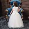 Elegante Vestido Niña Falda Larga para Primera Comunion TQE098