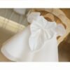 Vestido Niña de Una Pieza Mangas Abullonadas para Bautizo TQL03