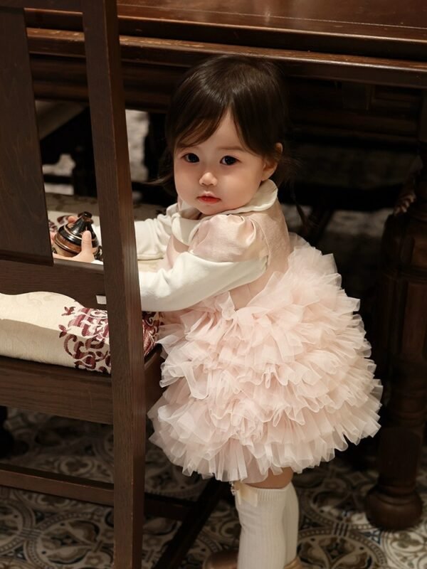 Super Pink Tutu Vestido Niña TQL04
