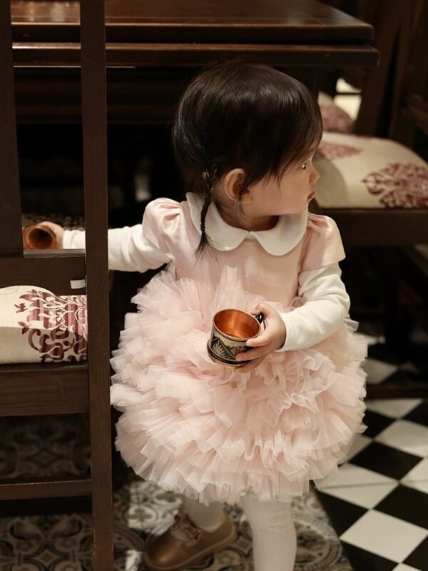 Super Pink Tutu Vestido Niña TQL04