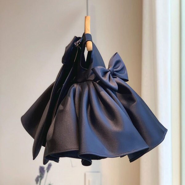 Clasico Mint Vestido Niña de Raso para Bautizo TQL05