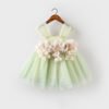 Amable Mint Vestido Niña Estilo Playa TQL28