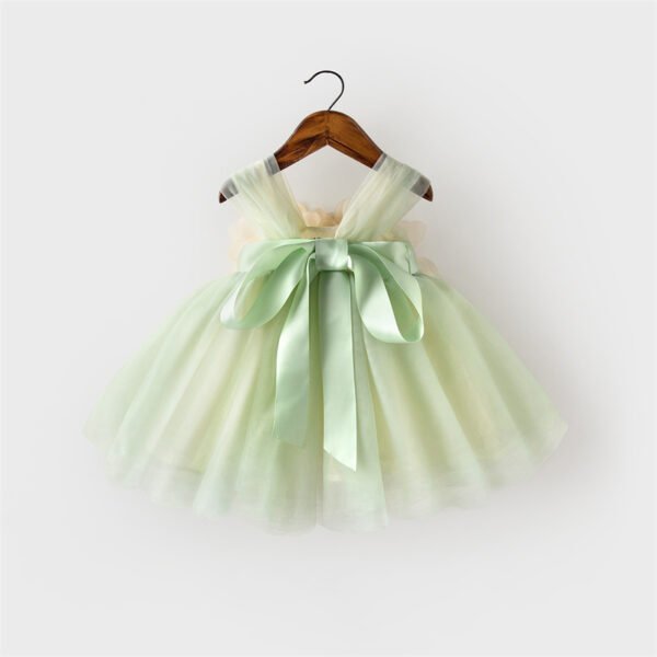 Amable Mint Vestido Niña Estilo Playa TQL28