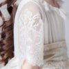 Clasico Blanco Vestido Niña Falda Largo para Bautizo Primera Comunion TQL32