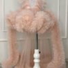 Elegante Vestido Nila hasta el Suelo de Gasa TQL58
