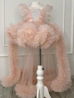 Elegante Vestido Nila hasta el Suelo de Gasa TQL58