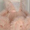 Elegante Vestido Nila hasta el Suelo de Gasa TQL58