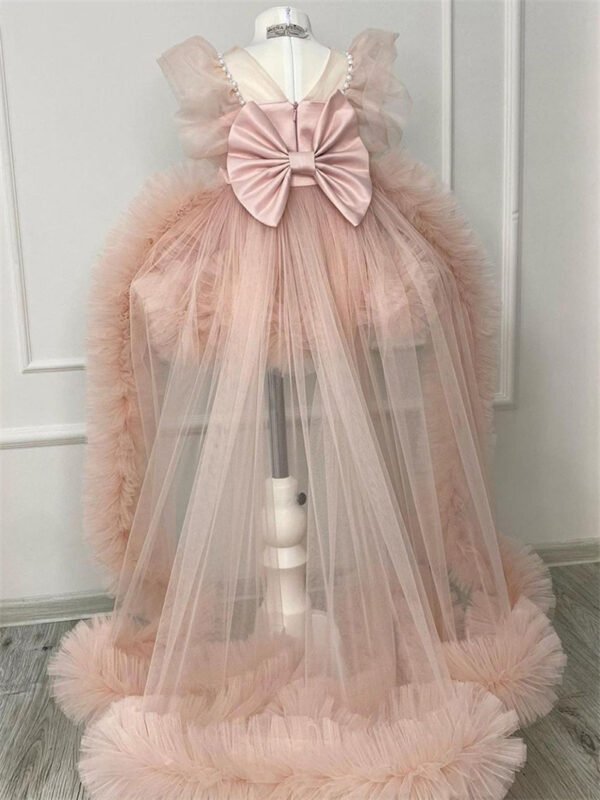Elegante Vestido Nila hasta el Suelo de Gasa TQL58