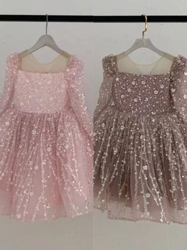 Elegante Vestido Niña Modelo Elisabetta Franchi TQL59