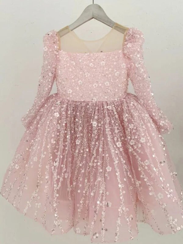 Elegante Vestido Niña Modelo Elisabetta Franchi TQL59