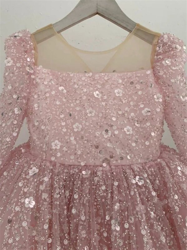 Elegante Vestido Niña Modelo Elisabetta Franchi TQL59