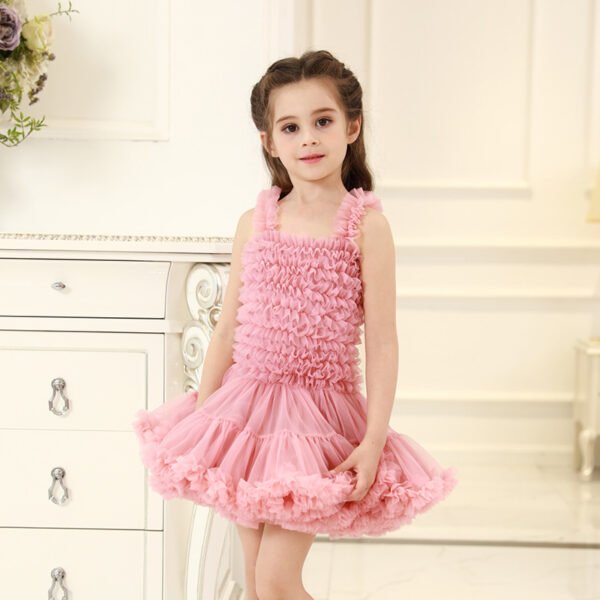 Basmarti Vestido Jupiter de Niña Super Tutu Vestido En Moda TQL62