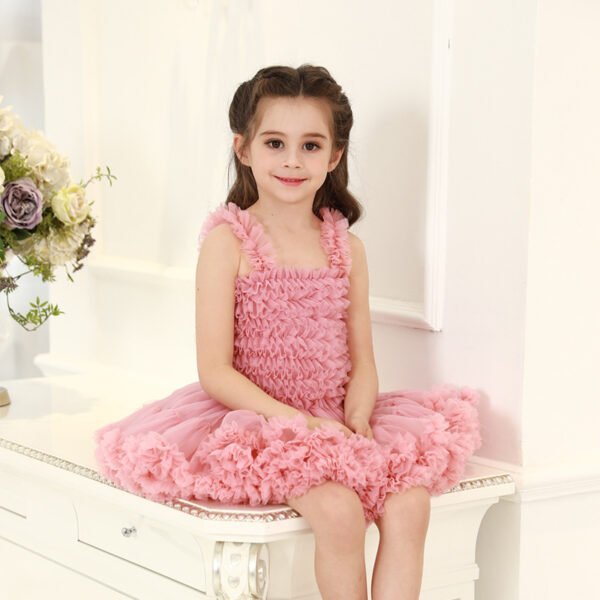 Basmarti Vestido Jupiter de Niña Super Tutu Vestido En Moda TQL62