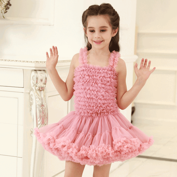 Basmarti Vestido Jupiter de Niña Super Tutu Vestido En Moda TQL62
