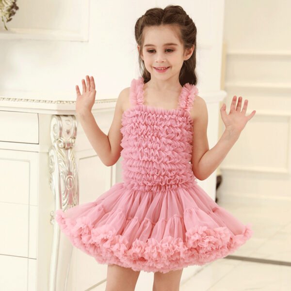 Basmarti Vestido Jupiter de Niña Super Tutu Vestido En Moda TQL62