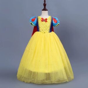 Vestido de Niña Tematica Princesa Vestido Vispera TQP01