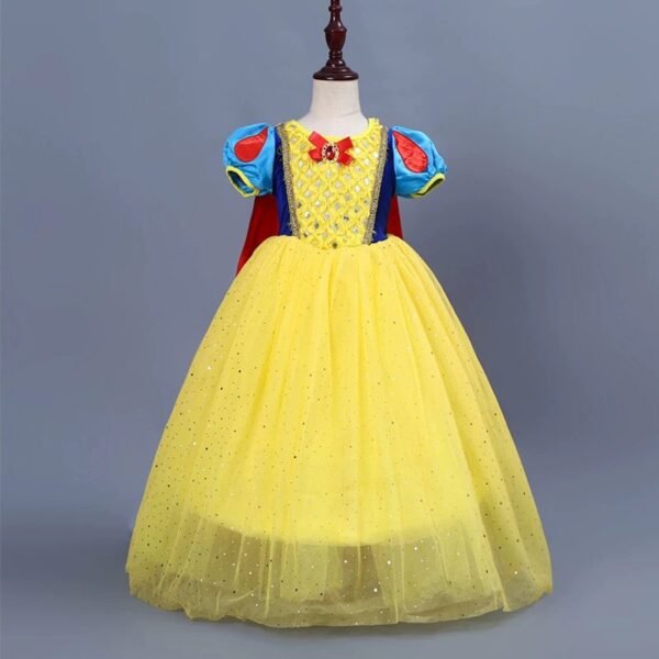 Vestido de Niña Tematica Princesa Vestido Vispera TQP01
