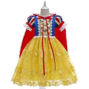 Vestido de Niña Tematica Princesa Vestido Vispera TQP02