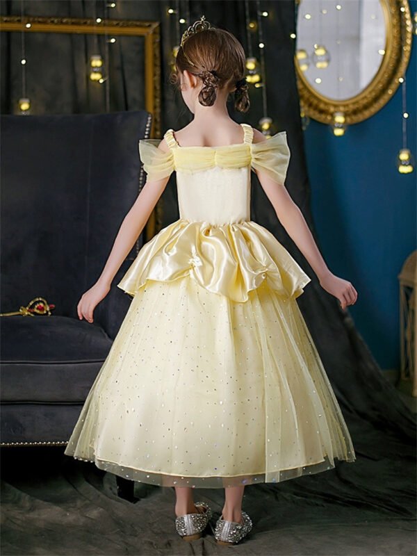 Vestido de Niña Tematica Princesa Vestido Vispera TQP04