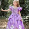 Vestido de Niña Tematica Princesa Vestido Vispera TQP07