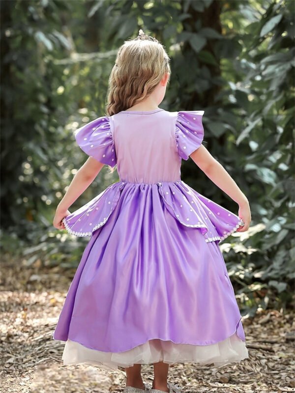 Vestido de Niña Tematica Princesa Vestido Vispera TQP07