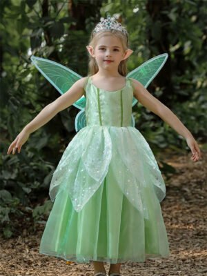 Vestido de Niña Tematica Princesa Vestido Vispera TQP09