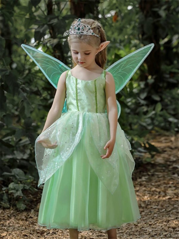 Vestido de Niña Tematica Princesa Vestido Vispera TQP09