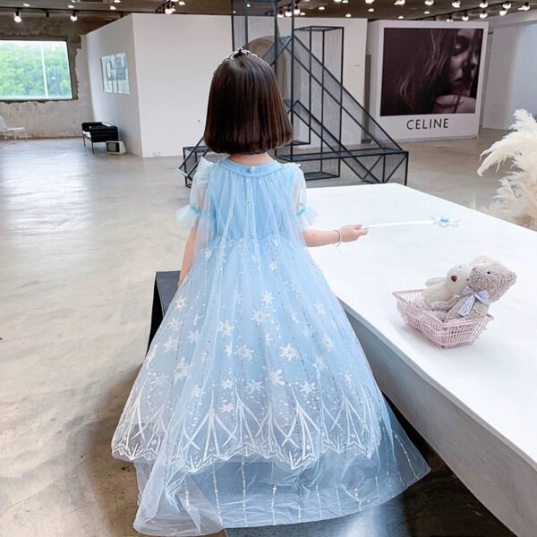 Vestido de Niña Tematica Princesa Vestido VisperaTQP10