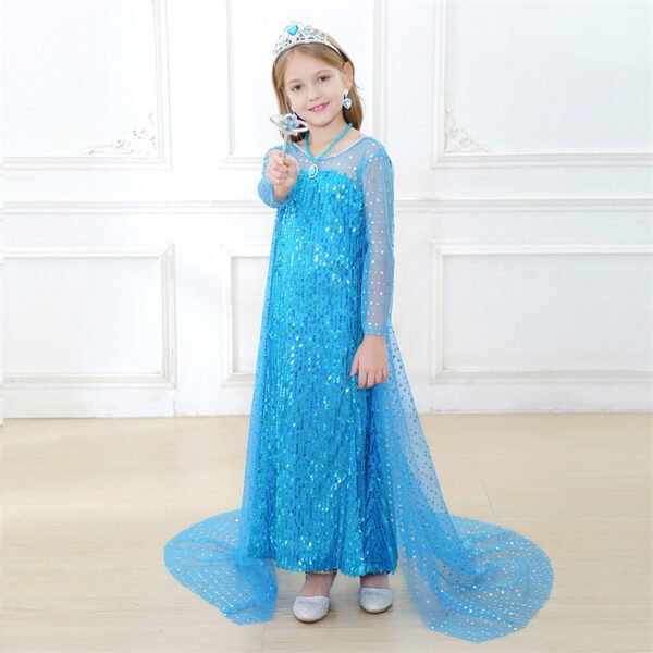Vestido de Niña Tematica Princesa Vestido Vispera TQP11