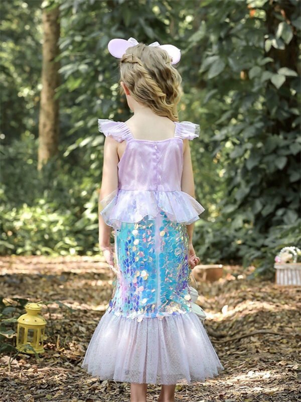 Vestido de Niña Tematica Princesa Vestido Vispera TQP12