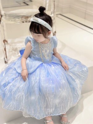 Vestido de Niña Tematica Princesa Vestido Vispera TQP13