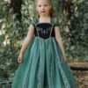 Vestido de Niña Tematica Princesa Vestido Vispera TQP14