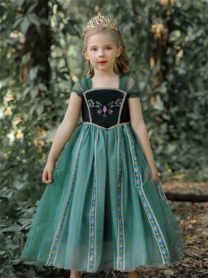 Vestido de Niña Tematica Princesa Vestido Vispera TQP14