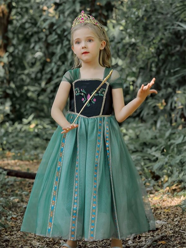 Vestido de Niña Tematica Princesa Vestido Vispera TQP14