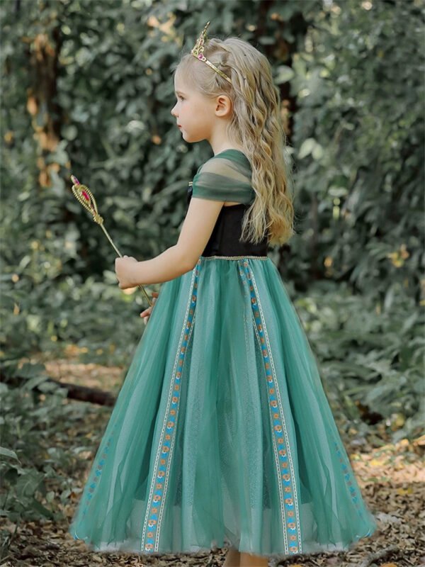 Vestido de Niña Tematica Princesa Vestido Vispera TQP14