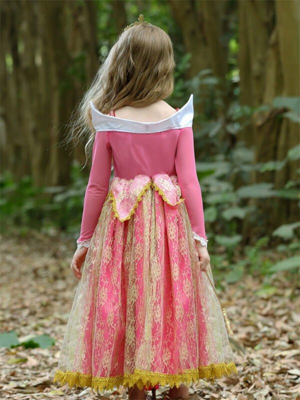 Vestido de Niña Tematica Princesa Vestido Vispera TQP15
