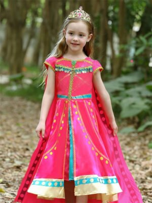 Vestido de Niña Tematica Princesa Vestido Vispera TQP17