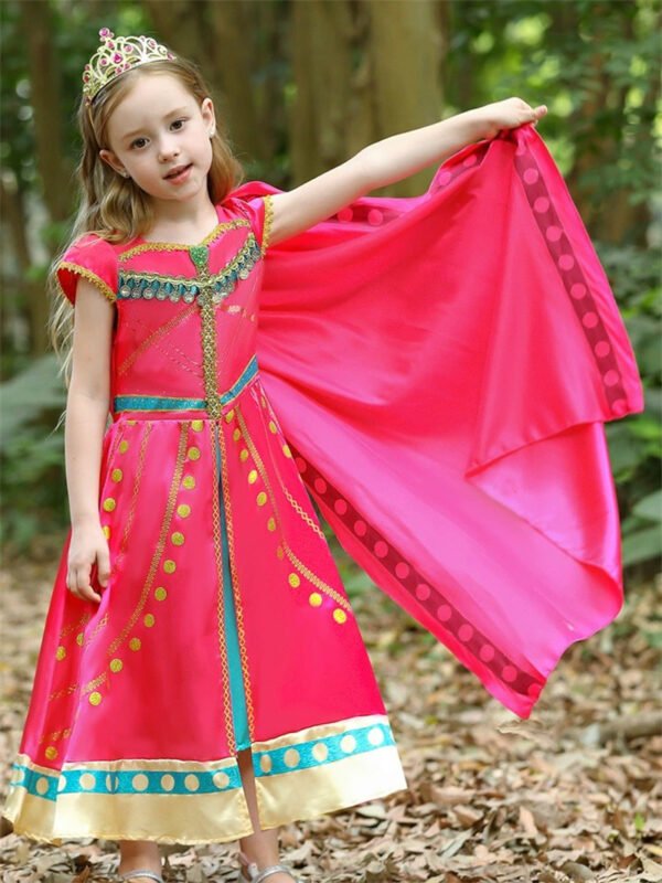 Vestido de Niña Tematica Princesa Vestido Vispera TQP17
