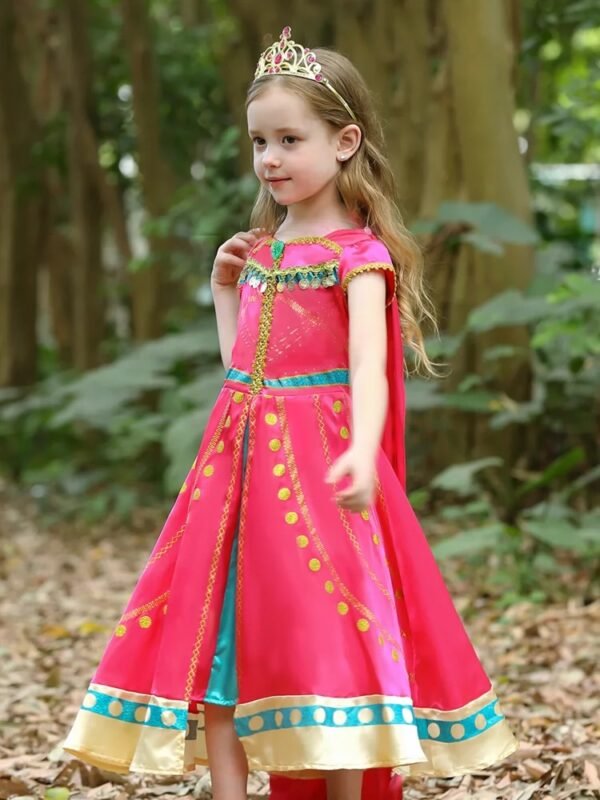 Vestido de Niña Tematica Princesa Vestido Vispera TQP17