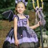 SetVestido de Niña Tematica Princesa Vestido Vispera con Banda y Collar TQP20