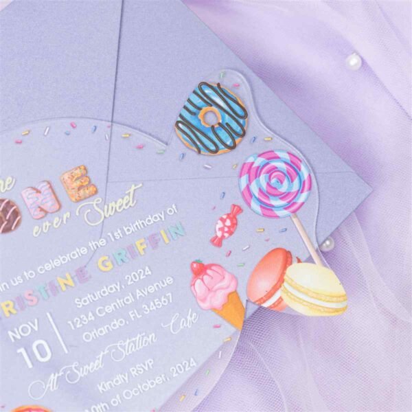 Acrilicos personalizados Diseño Sweet Candy para XV ACR16