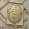 Invitaciones acrilicas grabadas espejos 2mm