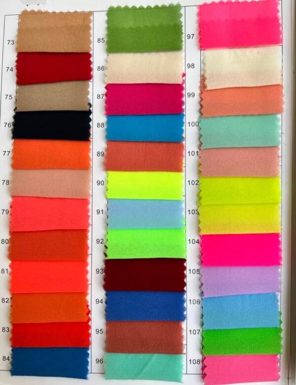 listón de chiffon 4cm x 5metros