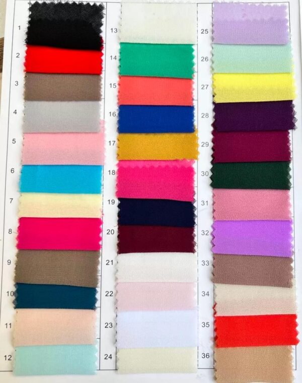 listón de chiffon 4cm x 5metros