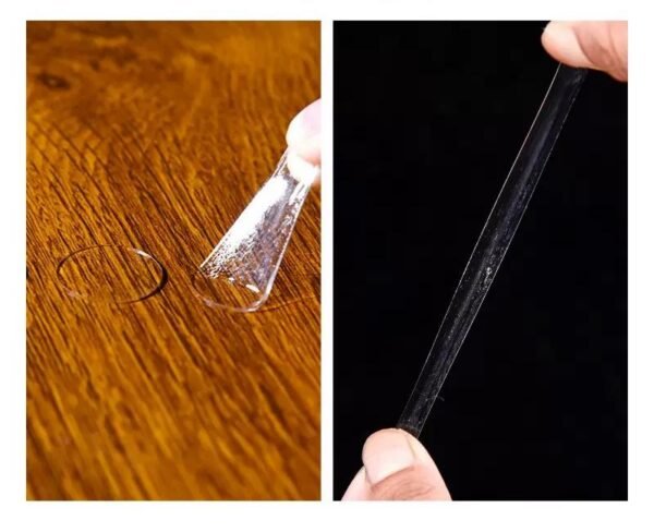 Cinta adhesiva de doble cara para sellos 100pcs