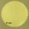 100 pcs sello adhesivo 45mm