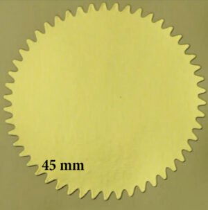 3 100 pcs sello adhesivo 45mm